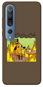 Чехол Dog in the fire для Xiaomi Mi 10 Pro