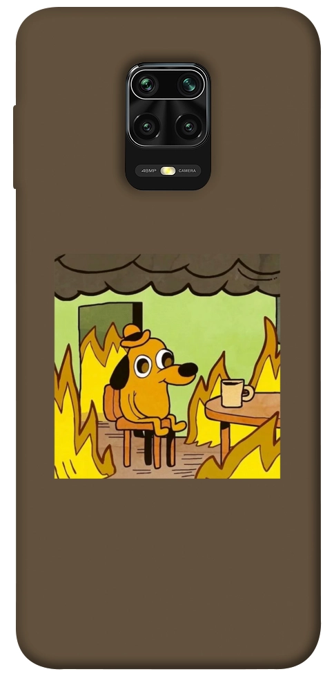Чохол Dog in the fire для Xiaomi Redmi Note 9 Pro