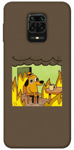 Чохол Dog in the fire для Xiaomi Redmi Note 9 Pro Max