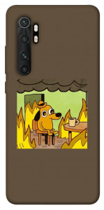 Чохол Dog in the fire для Xiaomi Mi Note 10 Lite