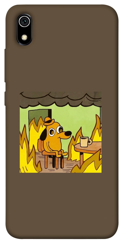 Чохол Dog in the fire для Xiaomi Redmi 7A