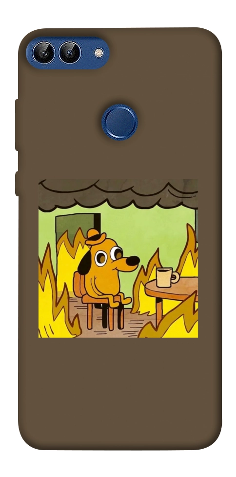 Чехол Dog in the fire для Huawei P Smart