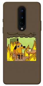 Чохол Dog in the fire для OnePlus 8