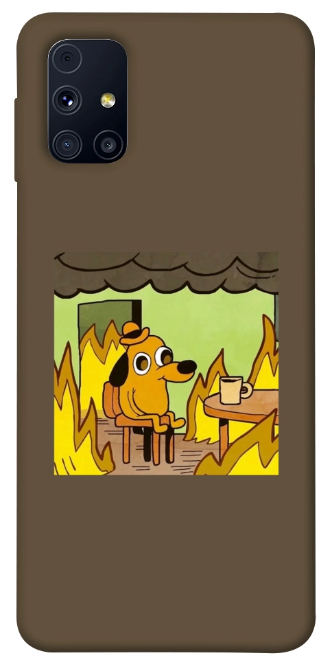 Чохол Dog in the fire для Galaxy M31s