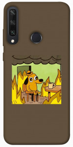 Чохол Dog in the fire для Huawei Y6p