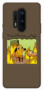 Чехол Dog in the fire для OnePlus 8 Pro