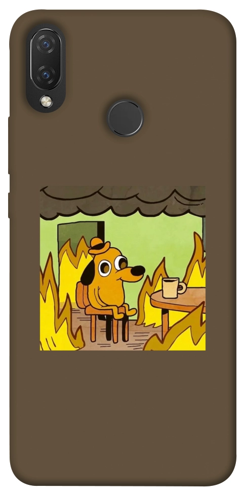 Чохол Dog in the fire для Huawei Nova 3i