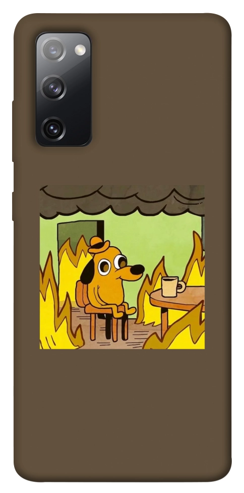 Чохол Dog in the fire для Galaxy S20 FE