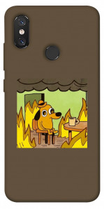Чехол Dog in the fire для Xiaomi Mi 8