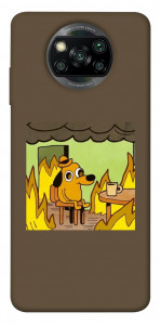 Чохол Dog in the fire для Xiaomi Poco X3 NFC