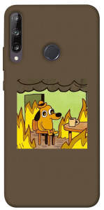 Чохол Dog in the fire для Huawei Y7p