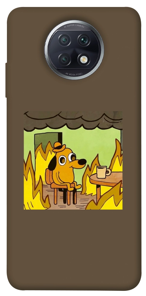 Чехол Dog in the fire для Xiaomi Redmi Note 9T