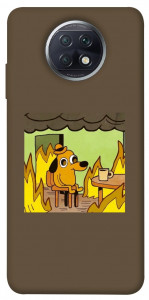 Чехол Dog in the fire для Xiaomi Redmi Note 9T