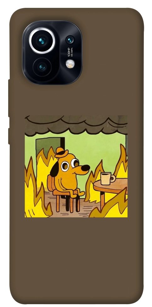 Чохол Dog in the fire для Xiaomi Mi 11