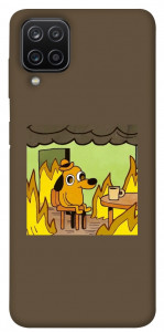 Чехол Dog in the fire для Samsung Galaxy M12