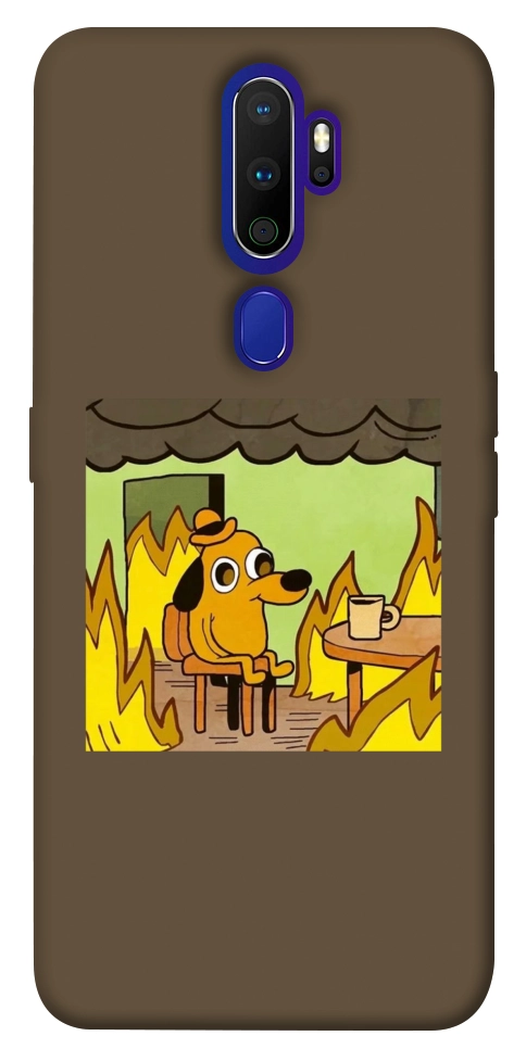 Чохол Dog in the fire для Oppo A9 (2020)