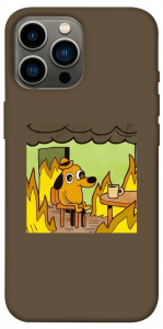 Чохол Dog in the fire для iPhone 13 Pro Max