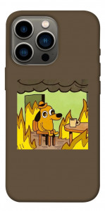 Чохол Dog in the fire для iPhone 13 Pro