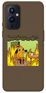 Чохол Dog in the fire для OnePlus 9