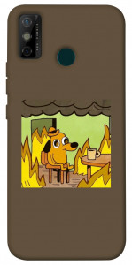 Чехол Dog in the fire для TECNO Spark 6 Go