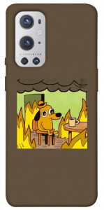Чехол Dog in the fire для Oneplus 9 pro