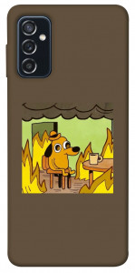 Чохол Dog in the fire для Galaxy M52