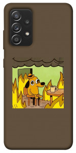 Чохол Dog in the fire для Galaxy A52s