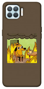 Чехол Dog in the fire для Oppo F17 Pro