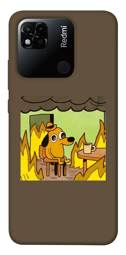 Чехол Dog in the fire для Xiaomi Redmi 10A
