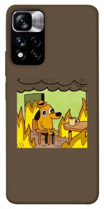 Чохол Dog in the fire для Xiaomi Redmi Note 11 5G