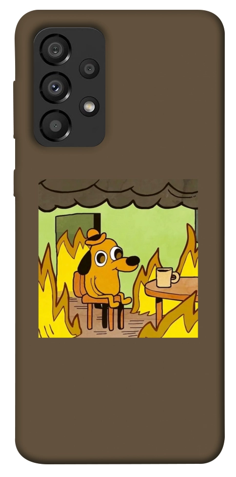Чохол Dog in the fire для Galaxy A33 5G