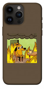 Чохол Dog in the fire для iPhone 14 Pro Max