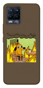 Чехол Dog in the fire для Realme 8 Pro