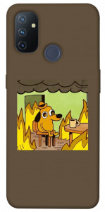 Чохол Dog in the fire для OnePlus Nord N100