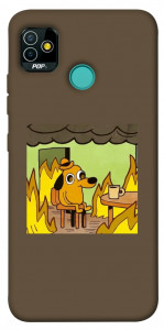 Чехол Dog in the fire для TECNO Pop 5