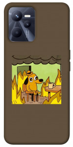Чохол Dog in the fire для Realme C35