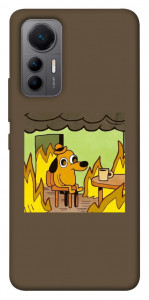 Чехол Dog in the fire для Xiaomi 12 Lite