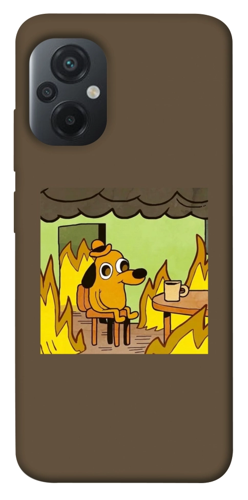 Чохол Dog in the fire для Xiaomi Poco M5