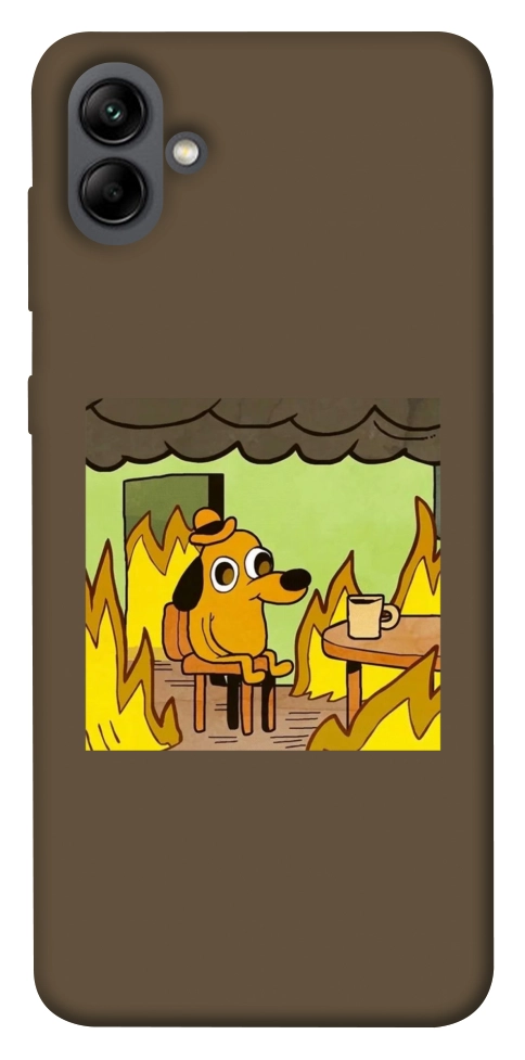 Чехол Dog in the fire для Galaxy A04