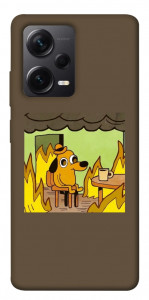 Чохол Dog in the fire для Xiaomi Redmi Note 12 Pro 5G