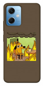 Чохол Dog in the fire для Xiaomi Redmi Note 12 5G