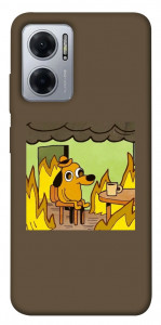Чохол Dog in the fire для Xiaomi Redmi Note 11E