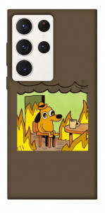 Чохол Dog in the fire для Galaxy S23 Ultra