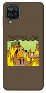 Чехол Dog in the fire для Galaxy M12