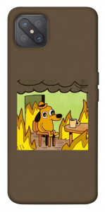 Чехол Dog in the fire для Oppo A92s
