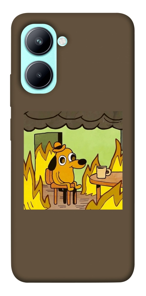 Чохол Dog in the fire для Realme C33