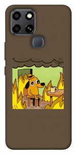 Чехол Dog in the fire для Infinix Smart 6