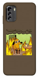 Чохол Dog in the fire для Nokia G60