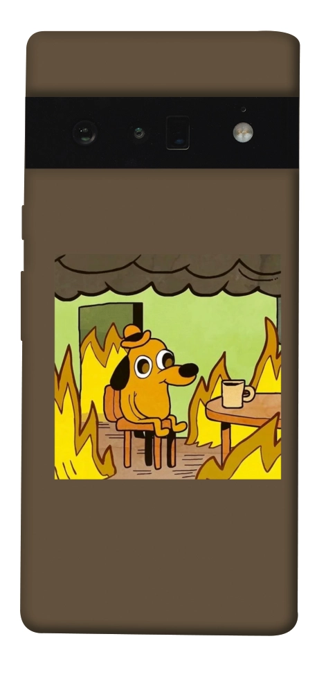 Чохол Dog in the fire для Google Pixel 6 Pro