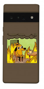 Чохол Dog in the fire для Google Pixel 6 Pro